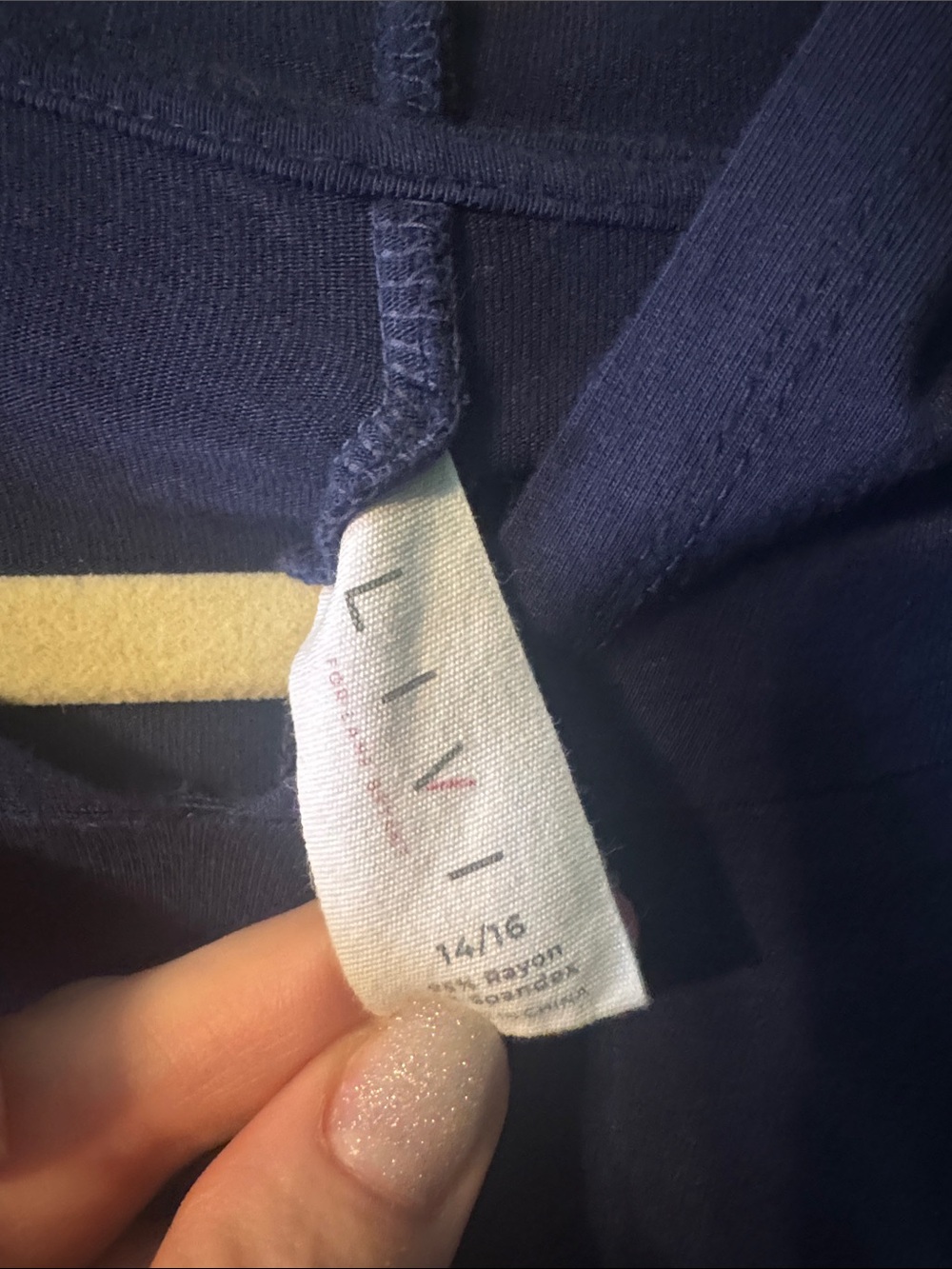 Livi Active/ Lane Bryant Rainbow Hooded dress 14/16 - Picture 2 of 3